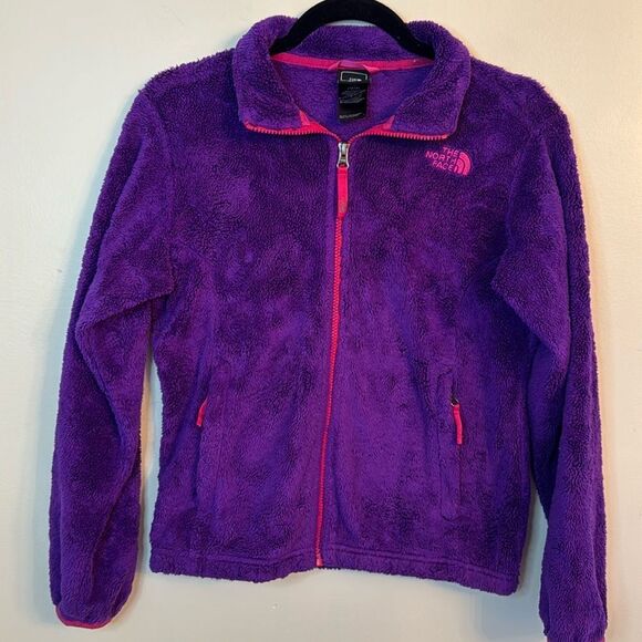 Big Girls NorthFace Fleece Full Zip Jacket 14-16 - Picture 1 of 8
